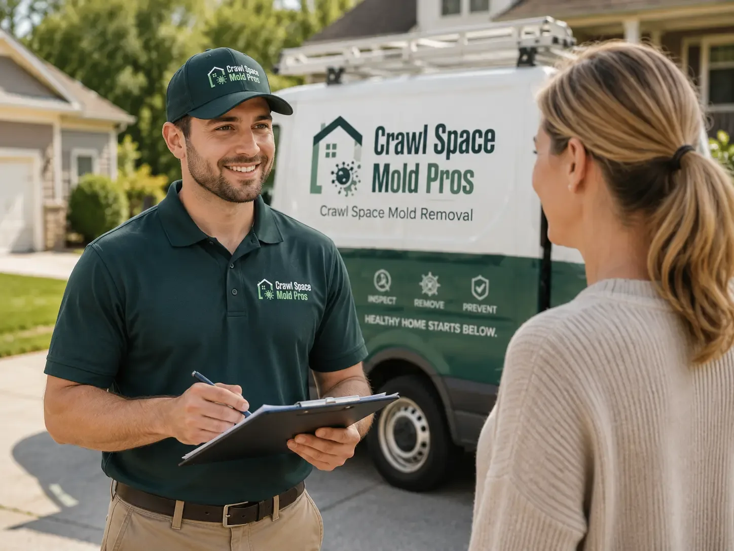 Crawl Space Mold Removal Ashley, ND FAQs